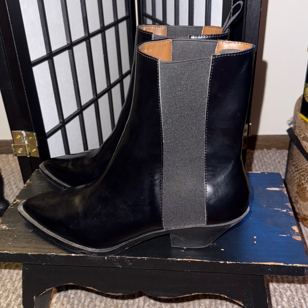 H&M Black Ankle Boots - Picture 2 of 7